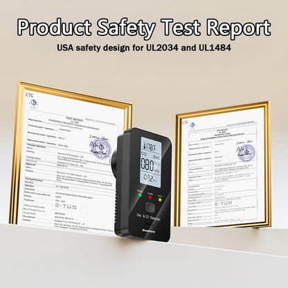 Ventix 4 In 1 CO Detector